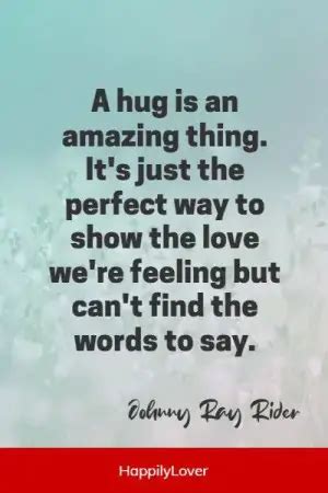 Cute Hug Quotes - Happily Lover