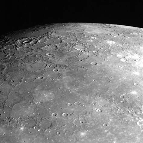 Planet Mercury Surface Temperature