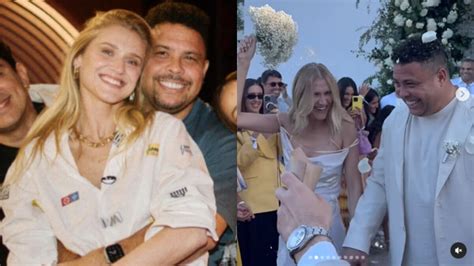 Foto Casamento Do Ronaldo E Celina Looks Aconteceu Em Ibiza Em