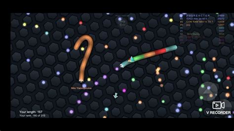 Slither Io Part I Found A Long Snake And Got Trap By Another Snake