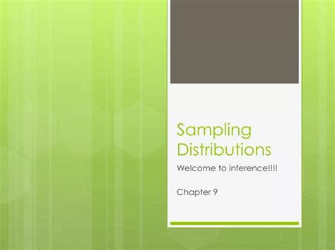 Ppt Sampling Distributions Powerpoint Presentation Free Download