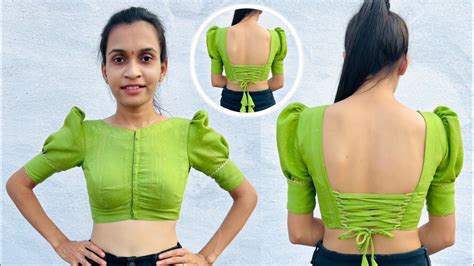 4 Tucks With Belt Blouse Cutting And Stitching Four Tucks Blouse सिखे