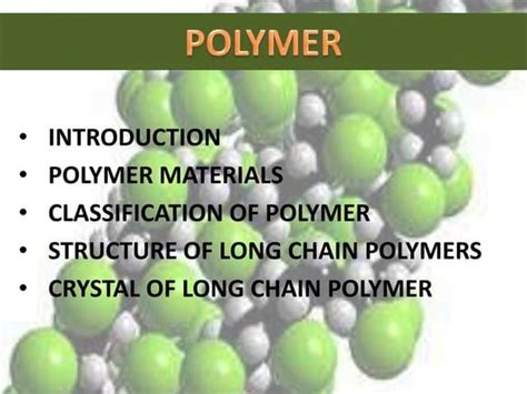 Polymer Chemistry | PPT