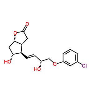 H Cyclopenta B Furan One E R Chlorophenoxy Hydroxy