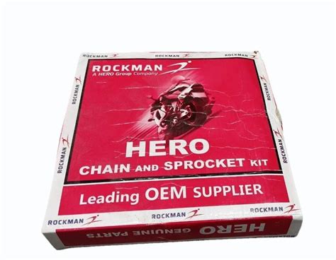 Stainless Steel Bike Rockman Hero Chain Sprocket Kit At Rs 350 Piece In