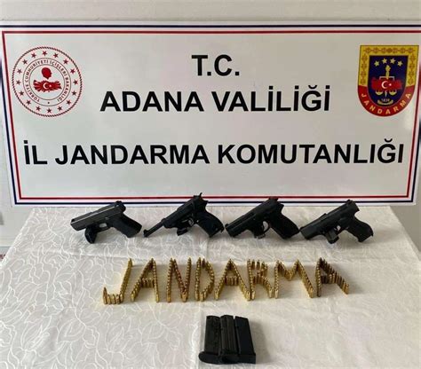 Adana da Ruhsatsız Tabanca Operasyonu 4 Tabanca Ele Geçirildi Haberler