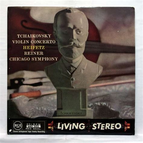 Tchaikovsky Violin Concerto By Jascha Heifetz LP With Elyseeclassic