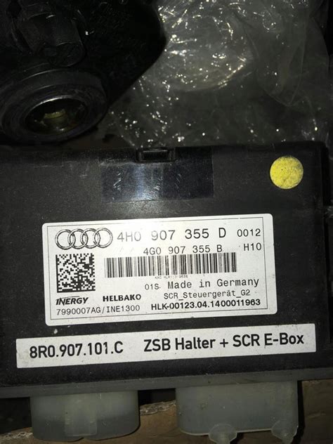 AUDI A6 A7 A8 Q5 STEROWNIK ADBLUE 4H0907355D STEROWNIK 8609 za 149 zł z