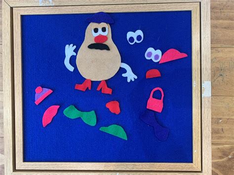 Interactive Flannel Board - Potato Head - Early Literacy Librarian