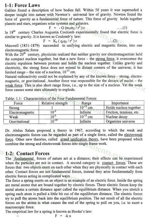 Mechanics Notes Particle Dynamics Chapter 1 Mechanics Notes