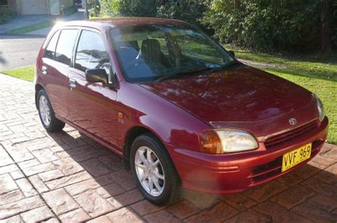 1996 Used Toyota Starlet Star96a Style Sedan Car Sales Gosford Nsw Very