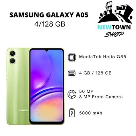 Jual SAMSUNG GALAXY A05 4 128 GARANSI RESMI Di Seller Newtownshop