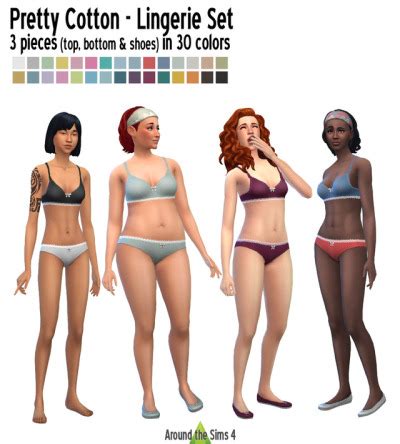 Around The Sims Lingerie Set Because My Sims N Tumbex