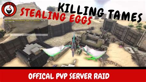 Ark Survival Evolved Ps Base Raiding Tribe With Inappropriate Name