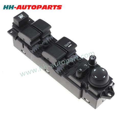 Hh Autoparts Auto Window Control Mater Switch Black