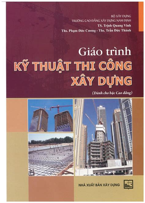 Giáo trình kỹ thuật thi công xây dựng