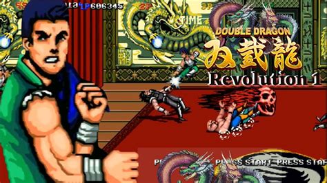 Double Dragon Revolution 1 OpenBOR games fãdejogos YouTube