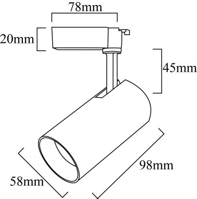 Imitos Eco Series Track Light W Tr Wa Sirim Selangor