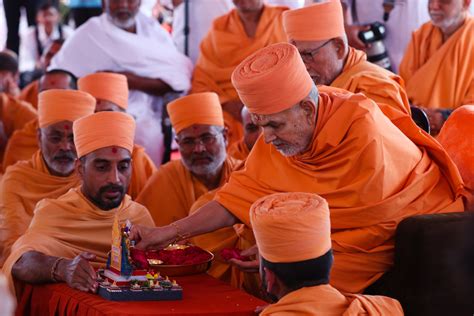 Hh Pramukh Swami Maharaj 98th Birthday Celebrations Rajkot India