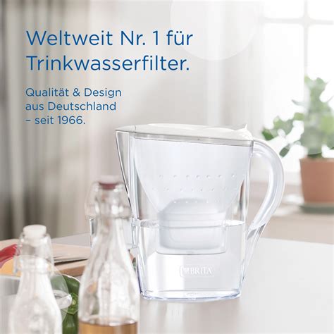 Brita Wasserfilter Kanne Marella 2 4 L Blau Inkl Maxtra Pro All In 1