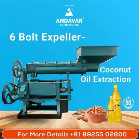 Rotary Cold Press Coconut Oil Machine Capacity Up To 5 Ton Day At