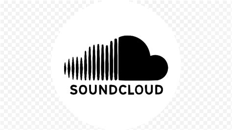 Logotipo De Soundcloud Podcast M En Blanco Y Negro Texto Línea