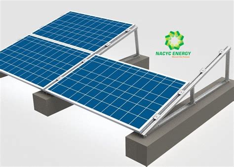 Multi Functional Flat Roof Solar Mounting System Flat Roof Pv