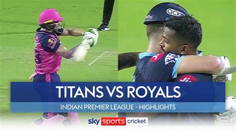 Indian Premier League highlights: Gujarat Titans beat Rajasthan Royals ...