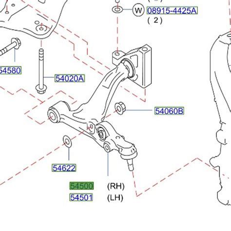 Front Lower Suspension Arm Right Side Kaizer Motors