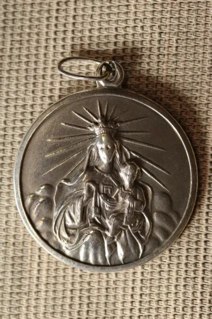 MEDALLA VIRGEN DEL Carmen y Sagrado Corazón Medal Virgen del Carmen