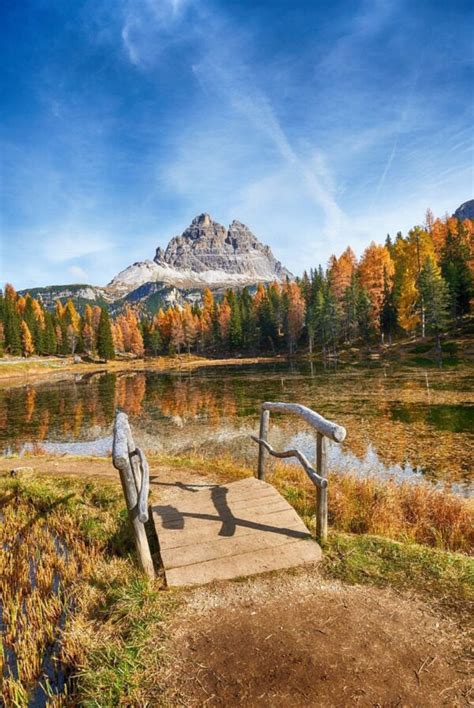 Peinture Murale Dolomites D Automne Tappy Fr