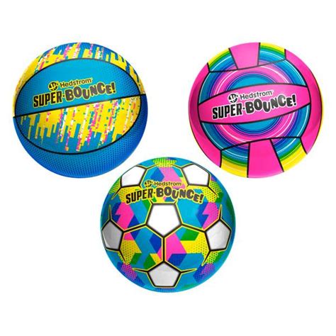 Hedstrom Super Bounce Bright Playball Assortment 54 4565 Blains