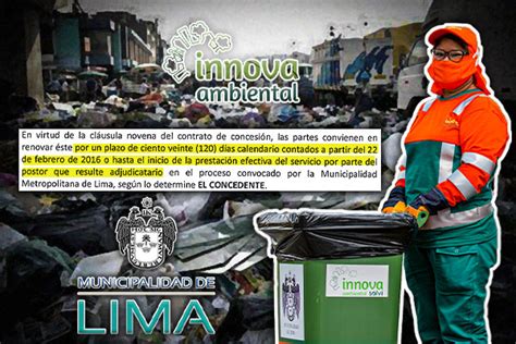 Una Concesi N Que Huele Mal En La Municipalidad De Lima Sudaca