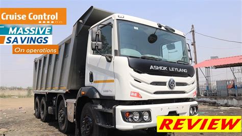 2021 Ashok Leyland 3525 TN BS6 Review 12 Tyre Tripper Price