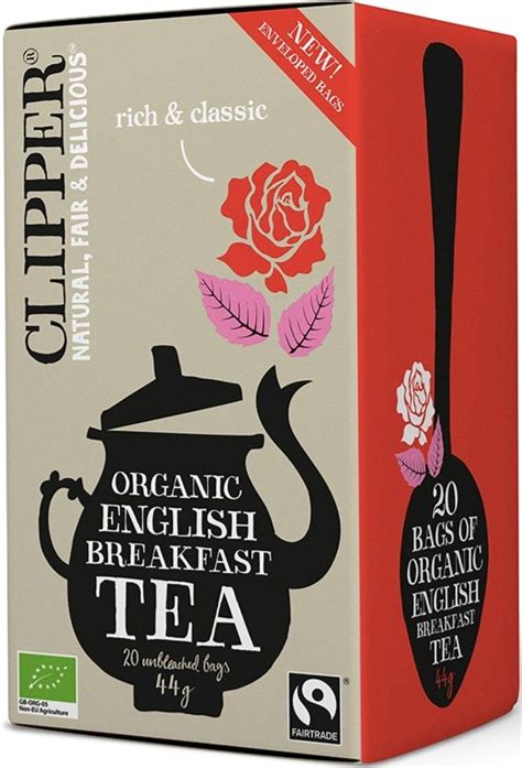 Clipper Organic English Breakfast Tea Crema