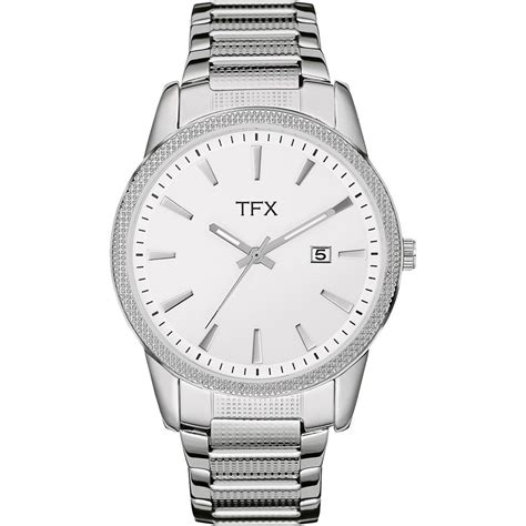 Tfx Men S Silver Bracelet Watch Brandextenders