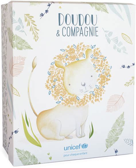 Doudou et Compagnie Unicef Lion avec bébé au meilleur prix sur idealo fr