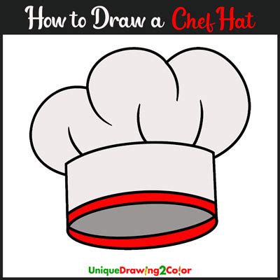 How to Draw a Chef Hat in 6 Steps (with Video Tutorial)