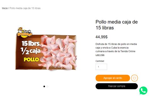 Env O De Cajas De Pollo Para Cuba Las Mejores Ofertas Y Opciones De Compra