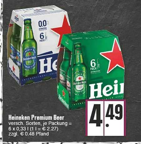 Heineken Premium Beer Angebot Bei E Center Prospekte De