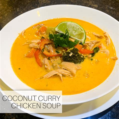 Coconut Curry Chicken Soup | The Funny Momma