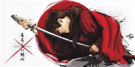 Download Kenshin Himura Anime Rurouni Kenshin HD Wallpaper