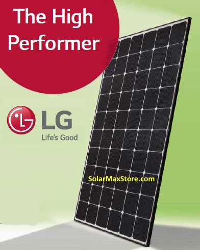 Lg Neon Lg N W V W Mono Solar Panel Solarmax