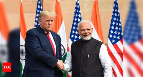 Donald Trumps India Visit Aimed At Deepening Strategic Ties White