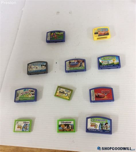 Assorted Leap Frog Cartridges For Leapster And Leapster Explorer