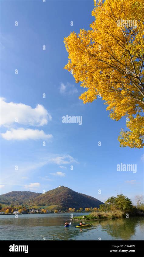 Danube Kahlenberg With Transmitter Leopoldsberg With St Leopold