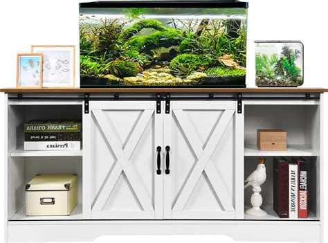 Amazon 40 75 Gallon Fish Tank Stand With Cabinet Heavy Duty