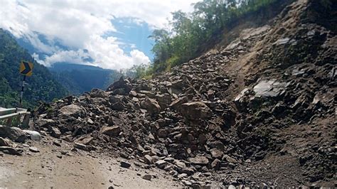 Badrinath National Highway Blocked As Heavy Rainfall Triggers Landslide Pilgrims Stranded