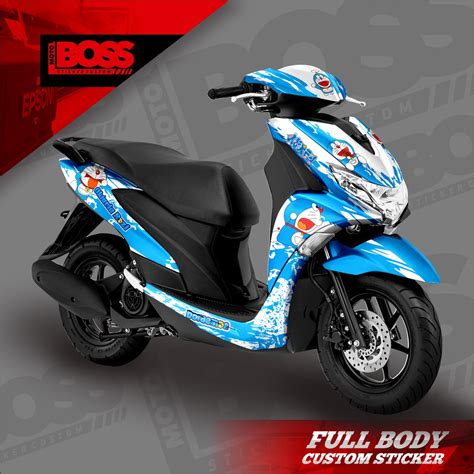 Jual Decal Sticker Yamaha Freego Full Body Stiker Decal Yamaha Freego