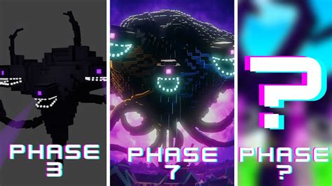 All Phases Of The Wither Storm In Minecraft YouTube